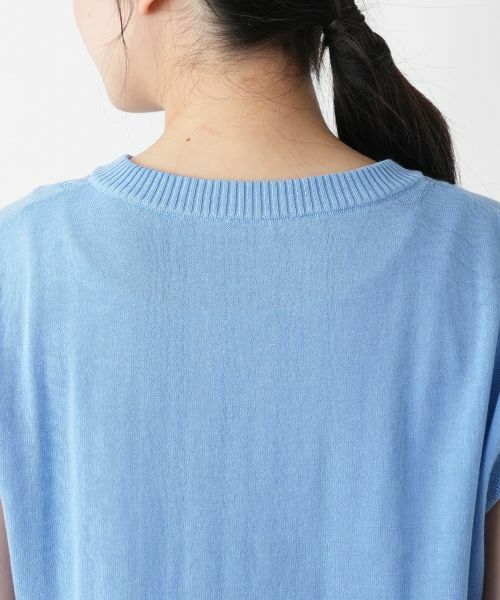 Leilian / レリアン テーラードジャケット | Vネックニットベスト【Leilian WHITE LABEL】 | 詳細14