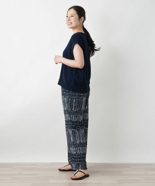 Leilian / レリアン テーラードジャケット | Vネックニットベスト【Leilian WHITE LABEL】 | 詳細2