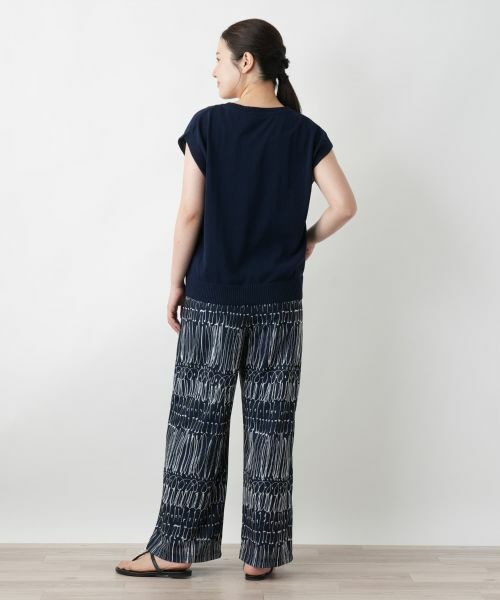 Leilian / レリアン テーラードジャケット | Vネックニットベスト【Leilian WHITE LABEL】 | 詳細3