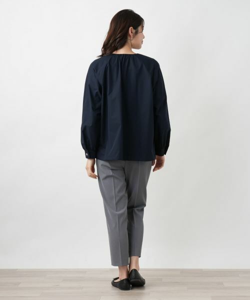 Leilian / レリアン その他アウター | ノーカラージップブルゾン【Leilian WHITE LABEL】 | 詳細3