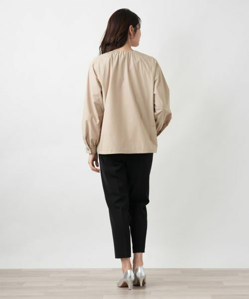 Leilian / レリアン その他アウター | ノーカラージップブルゾン【Leilian WHITE LABEL】 | 詳細6