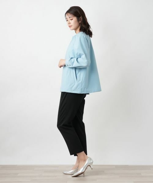 Leilian / レリアン その他アウター | ノーカラージップブルゾン【Leilian WHITE LABEL】 | 詳細8