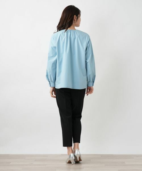 Leilian / レリアン その他アウター | ノーカラージップブルゾン【Leilian WHITE LABEL】 | 詳細9