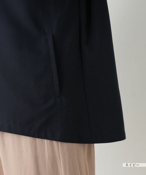 Leilian / レリアン テーラードジャケット | レース切替ノーカラージャケット【Leilian WHITE LABEL】 | 詳細14