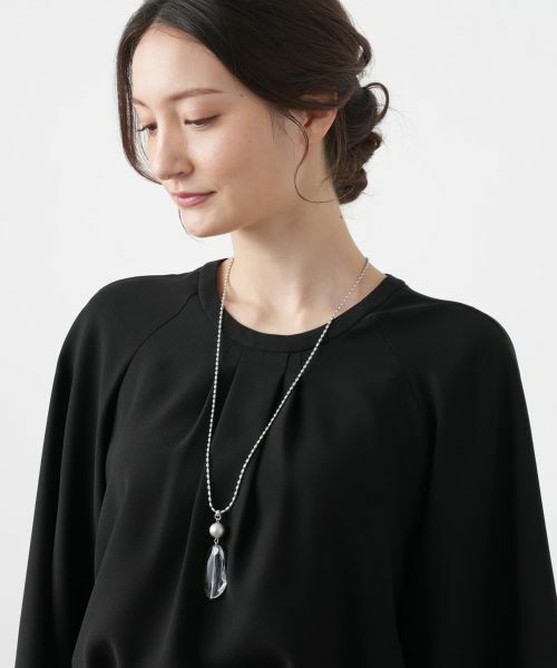 Leilian / レリアン ネックレス・ペンダント・チョーカー | クリアモチーフロングネックレス | 詳細4