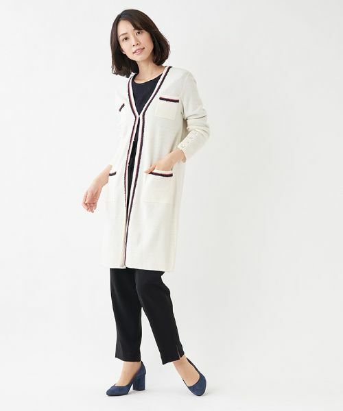 Leilian / レリアン カーディガン・ボレロ | ブレードカーディガン | 詳細3