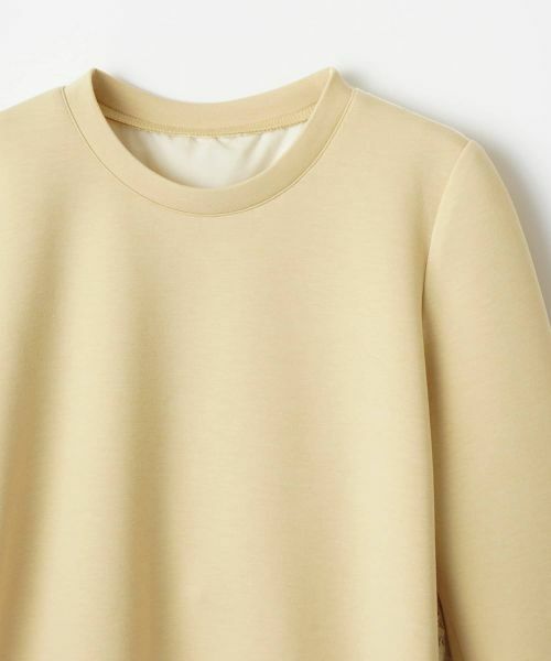 Leilian / レリアン スウェット | バックレース切替えプルオーバー | 詳細2