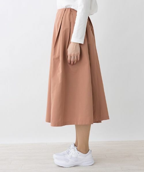 Leilian / レリアン ミニ・ひざ丈スカート | カラーフレアスカート | 詳細1