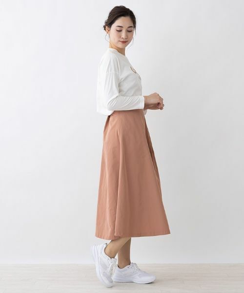 Leilian / レリアン ミニ・ひざ丈スカート | カラーフレアスカート | 詳細7