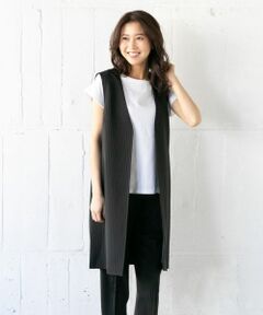 Leilian / レリアン テーラードジャケット | ロングジレベスト