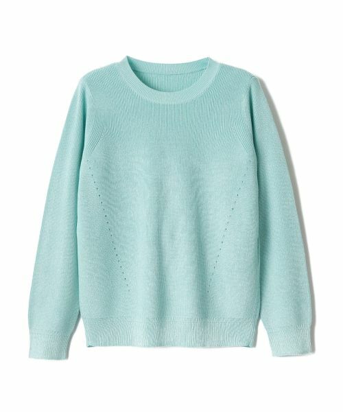 Leilian レリアン カシミア100％ ニット セーター 13+ LL レリアンセーター13号ブルー系 カシミヤ100％｜Yahoo!フリマ（旧