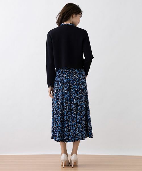 Leilian / レリアン カーディガン・ボレロ | 配色リバーシブルジャケット | 詳細11