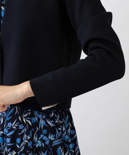 Leilian / レリアン カーディガン・ボレロ | 配色リバーシブルジャケット | 詳細14