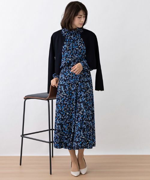 Leilian / レリアン カーディガン・ボレロ | 配色リバーシブルジャケット | 詳細4