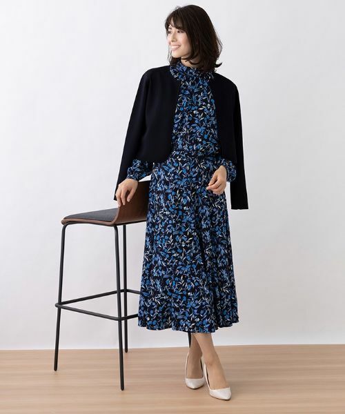 Leilian / レリアン カーディガン・ボレロ | 配色リバーシブルジャケット | 詳細6