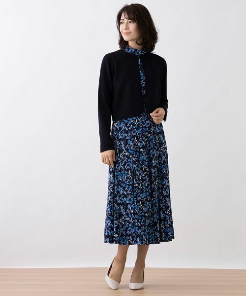 Leilian / レリアン カーディガン・ボレロ | 配色リバーシブルジャケット | 詳細8