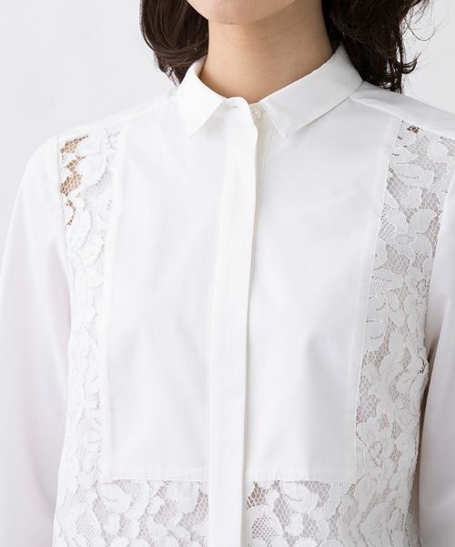 Leilian / レリアン シャツ・ブラウス | 羽織ブラウス【SOPHIE HALETTE】 | 詳細7