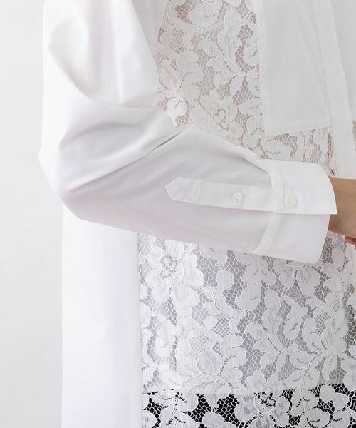 Leilian / レリアン シャツ・ブラウス | 羽織ブラウス【SOPHIE HALETTE】 | 詳細8