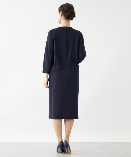 Leilian / レリアン シャツ・ブラウス | 【セットアップ対応商品】オーバーブラウス【ROCHAS Premiere】 | 詳細1