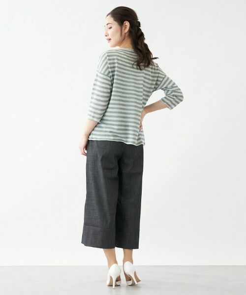 Leilian / レリアン ニット・セーター | ボーダーセーター【LE TRICOT PERUGIA】 | 詳細1