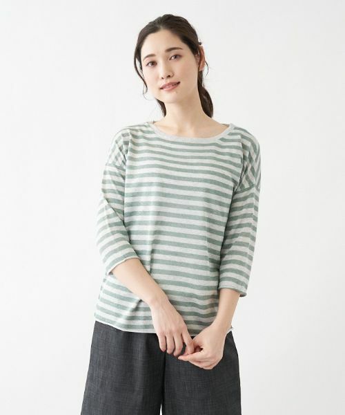 Leilian / レリアン ニット・セーター | ボーダーセーター【LE TRICOT PERUGIA】 | 詳細10