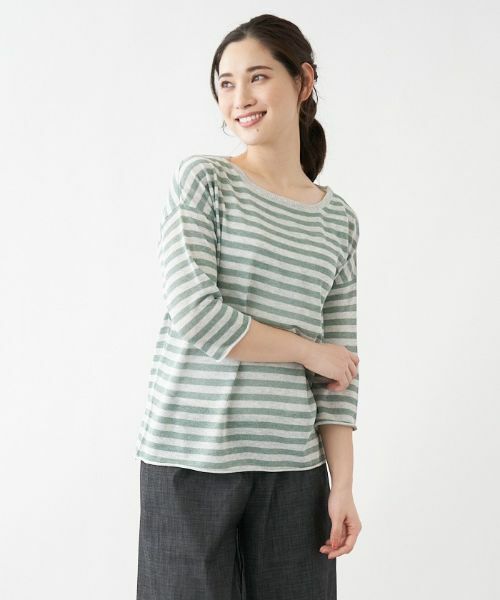 Leilian / レリアン ニット・セーター | ボーダーセーター【LE TRICOT PERUGIA】 | 詳細12