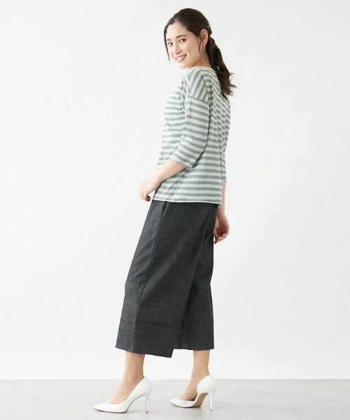 Leilian / レリアン ニット・セーター | ボーダーセーター【LE TRICOT PERUGIA】 | 詳細2