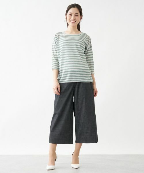 Leilian / レリアン ニット・セーター | ボーダーセーター【LE TRICOT PERUGIA】 | 詳細4