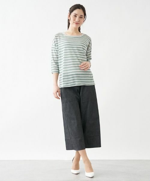 Leilian / レリアン ニット・セーター | ボーダーセーター【LE TRICOT PERUGIA】 | 詳細5