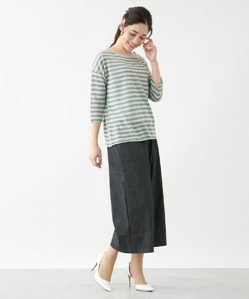 Leilian / レリアン ニット・セーター | ボーダーセーター【LE TRICOT PERUGIA】 | 詳細6