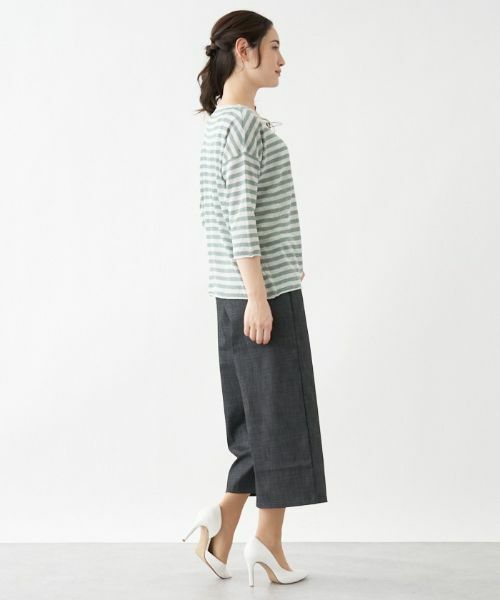 Leilian / レリアン ニット・セーター | ボーダーセーター【LE TRICOT PERUGIA】 | 詳細7