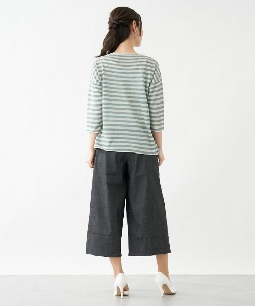 Leilian / レリアン ニット・セーター | ボーダーセーター【LE TRICOT PERUGIA】 | 詳細8