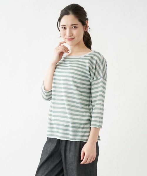 Leilian / レリアン ニット・セーター | ボーダーセーター【LE TRICOT PERUGIA】 | 詳細9