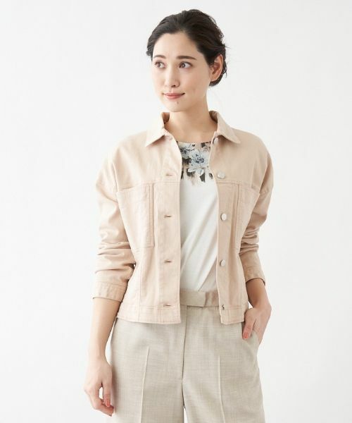 Leilian / レリアン その他アウター | カラーデニムジャケット | 詳細10