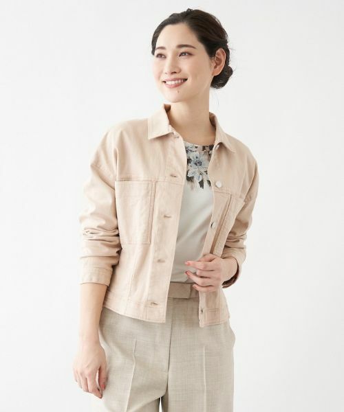 Leilian / レリアン その他アウター | カラーデニムジャケット | 詳細11