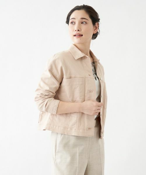 Leilian / レリアン その他アウター | カラーデニムジャケット | 詳細12