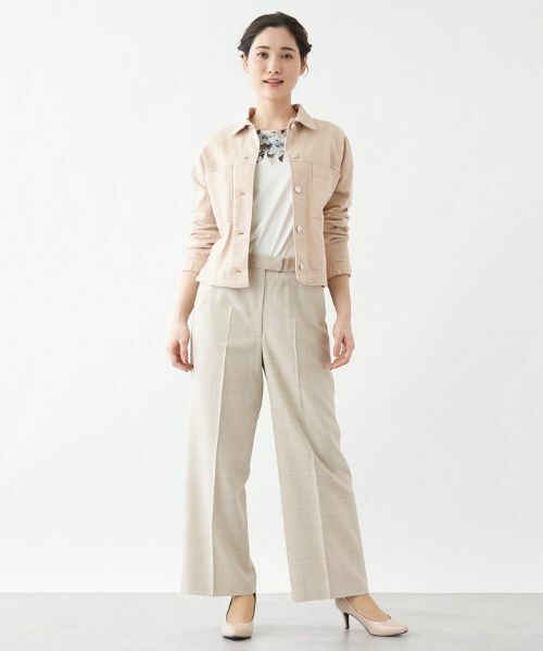 Leilian / レリアン その他アウター | カラーデニムジャケット | 詳細4