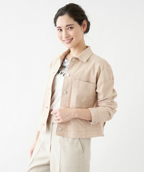 Leilian / レリアン その他アウター | カラーデニムジャケット | 詳細8