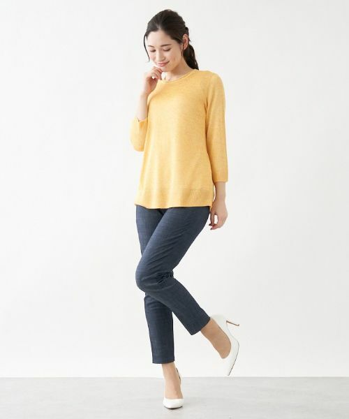 Leilian / レリアン ニット・セーター | クルーネックニットプルオーバー | 詳細3