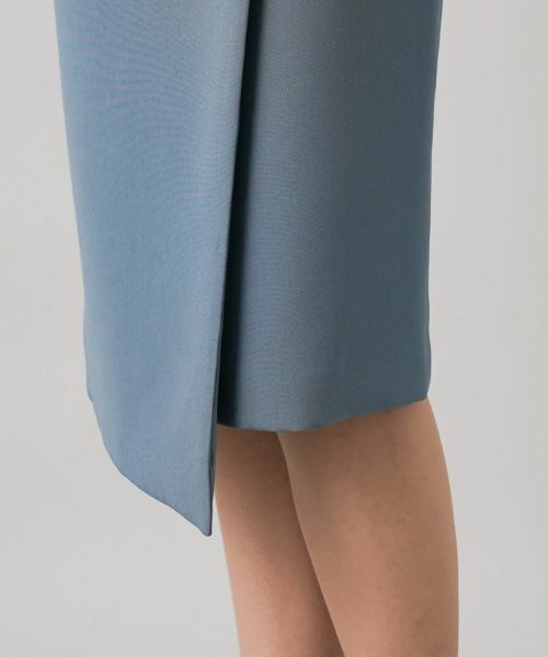 Leilian / レリアン ミニ・ひざ丈スカート | ミディ丈ラップスカート | 詳細9