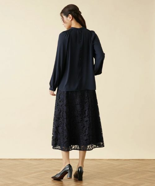 Leilian / レリアン シャツ・ブラウス | ギャザーオーバーブラウス | 詳細13