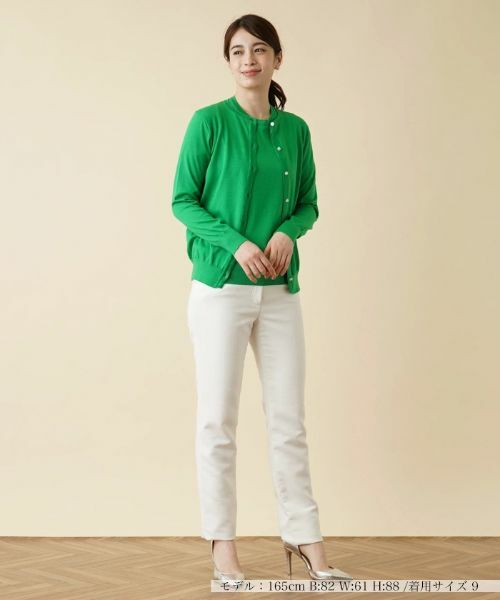 Leilian / レリアン カーディガン・ボレロ | クルーネックニットカーディガン | 詳細1