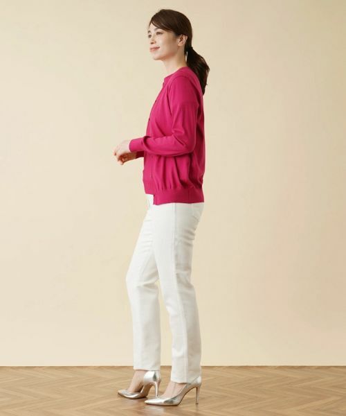 Leilian / レリアン カーディガン・ボレロ | クルーネックニットカーディガン | 詳細12