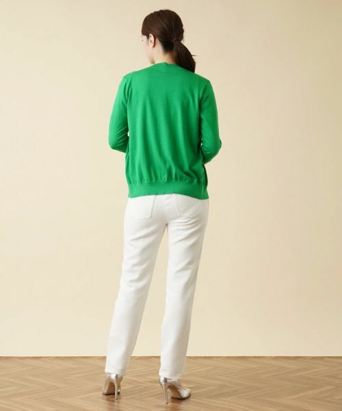 Leilian / レリアン カーディガン・ボレロ | クルーネックニットカーディガン | 詳細3