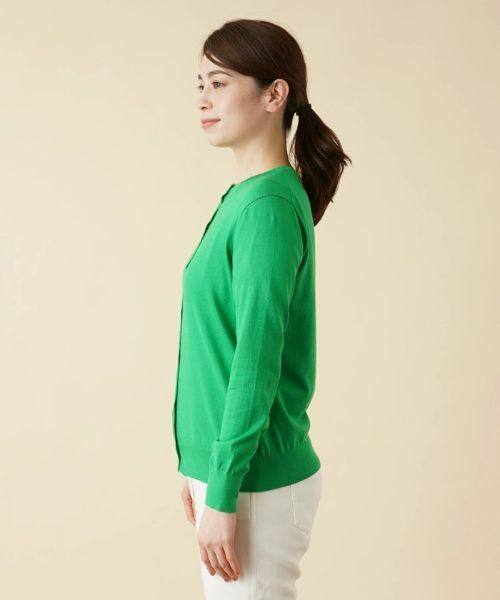 Leilian / レリアン カーディガン・ボレロ | クルーネックニットカーディガン | 詳細5