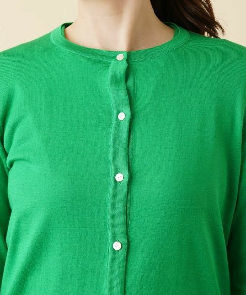 Leilian / レリアン カーディガン・ボレロ | クルーネックニットカーディガン | 詳細7