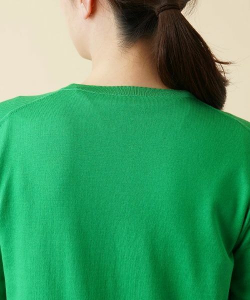 Leilian / レリアン カーディガン・ボレロ | クルーネックニットカーディガン | 詳細8