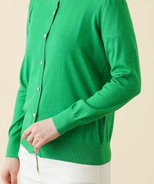 Leilian / レリアン カーディガン・ボレロ | クルーネックニットカーディガン | 詳細9