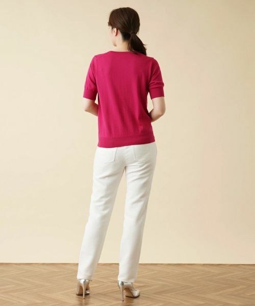 Leilian / レリアン ニット・セーター | クルーネックニットプルオーバー | 詳細13