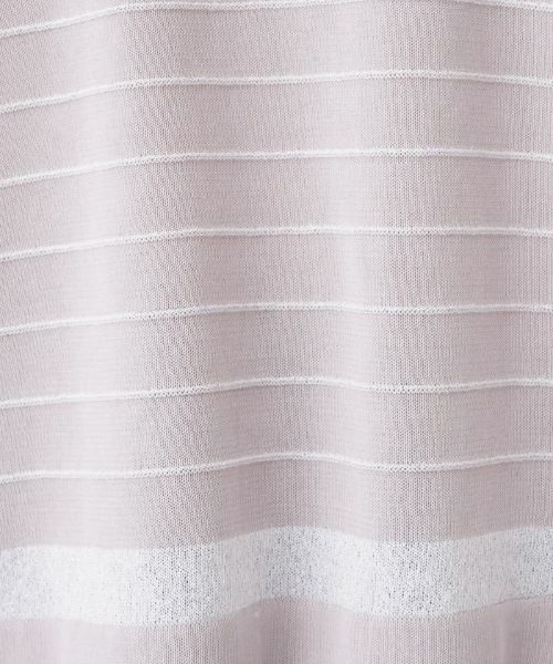 Leilian / レリアン ニット・セーター | ボーダークルーネックニット | 詳細11